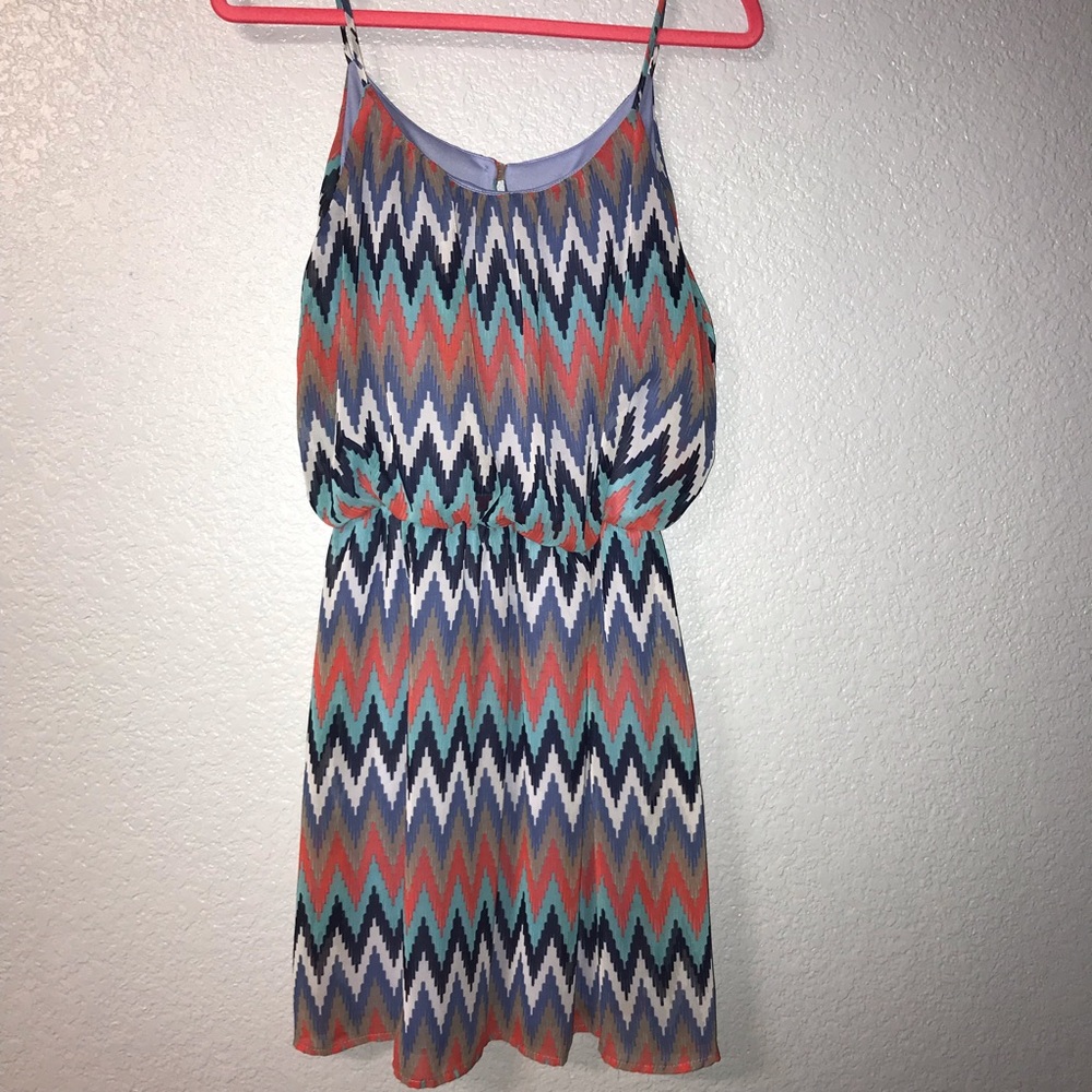 ZigZag Patterned Dress